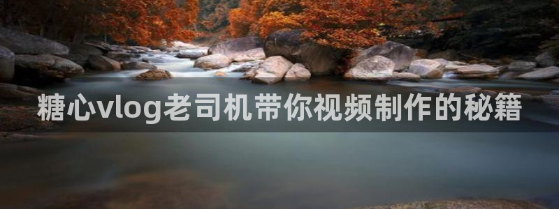 糖心vlog包子：糖心vlog老司机带你视频制作的秘籍